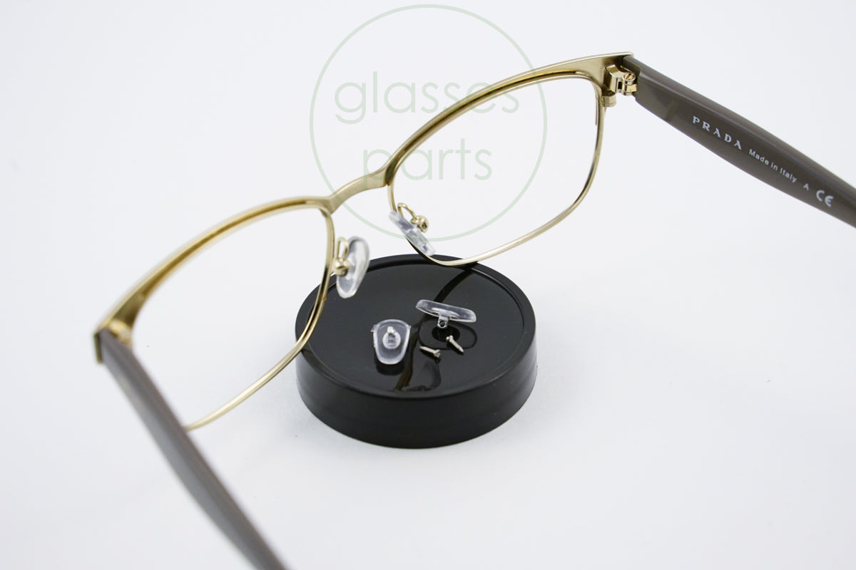 Nose Pads for Prada VPR 65R Eyeglasses Frames Nosepads (2 Sets)