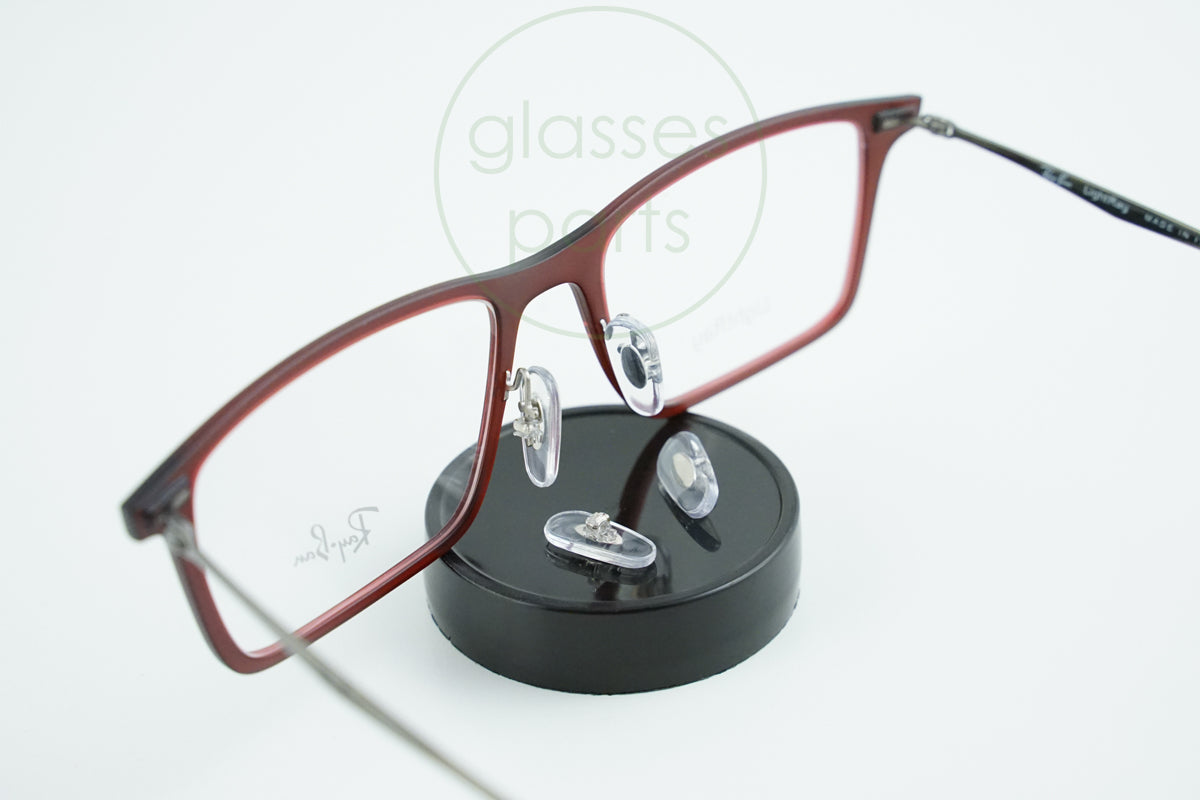 Nose Pads for Ray-Ban RB 7050 Eyeglasses Frames Nosepads (2 Sets)